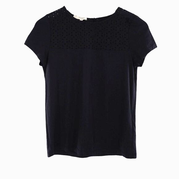 Hobbs London Eyelet T-Shirt - Picture 1 of 6